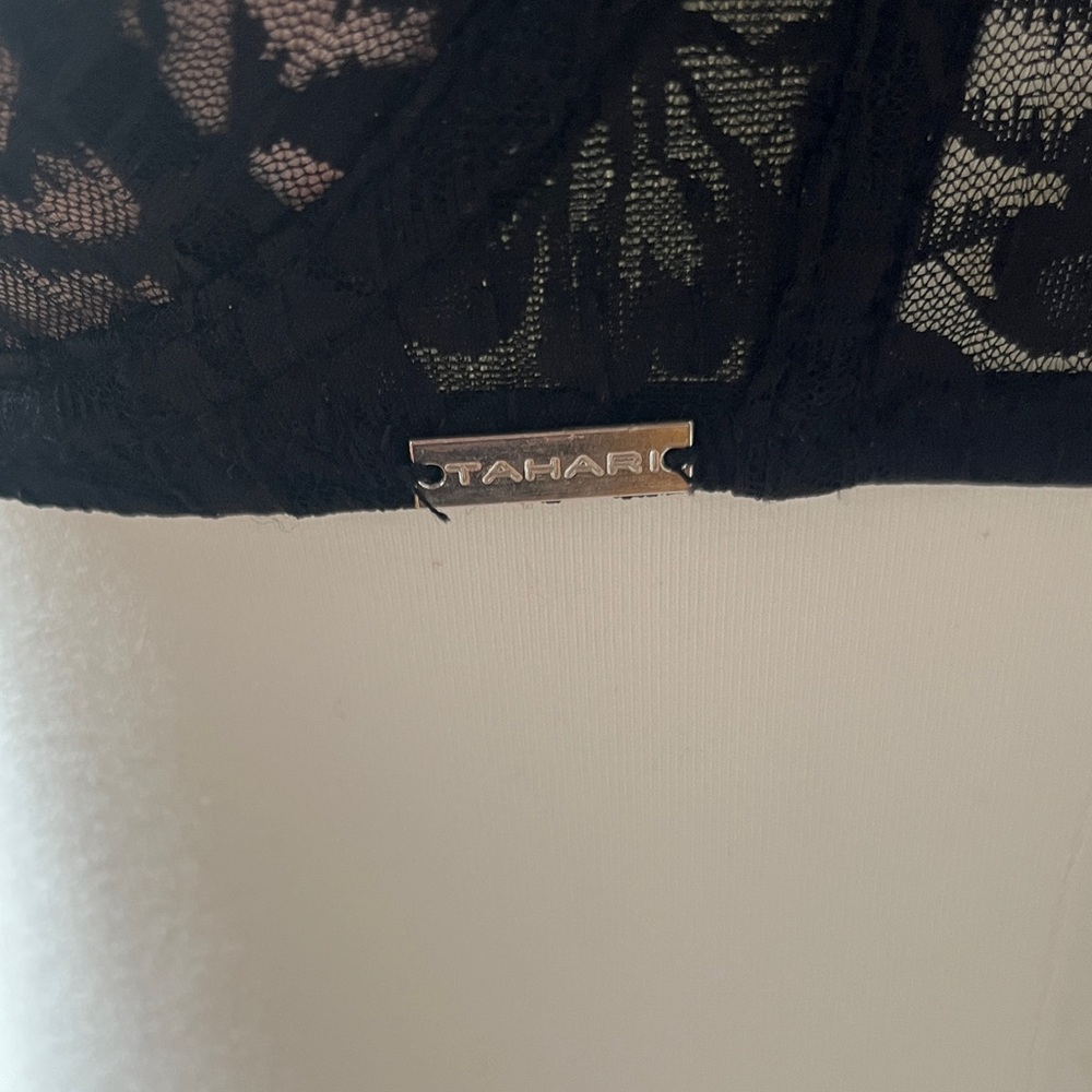 Tahari Black Lace Push-Up Bra 36B - Picture 2 of 4